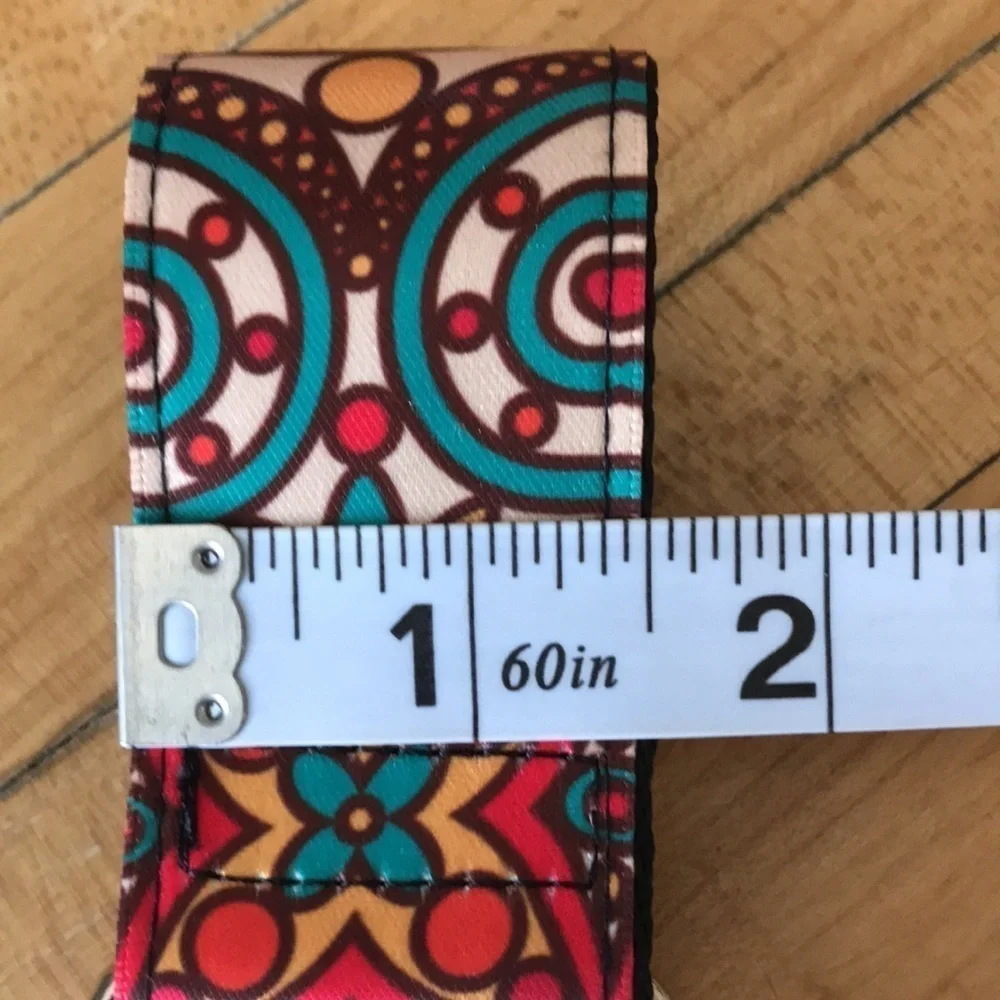 Dog Collar Geometric Psychedelic Style Pattern